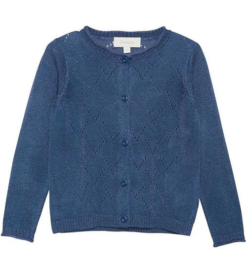 Creamie Cardigan - Strik - Vintage Indigo