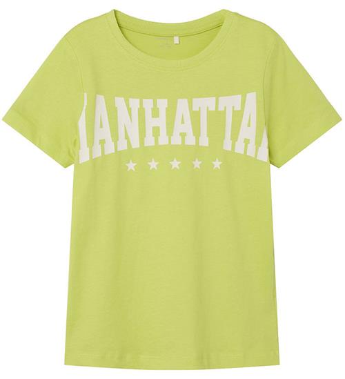 Se Name It Name It T-shirt - NkmBerte - Wild Lime ved KidsWorld