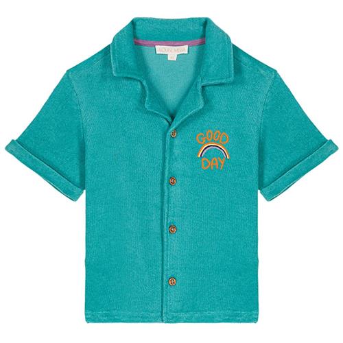 Se Louise Misha Alov Skjorte Wave Blue | Blå | 12 months ved Babyshop