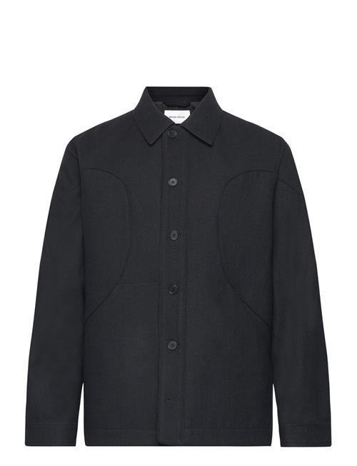 Clive Panelled Shirt WOOD WOOD Black