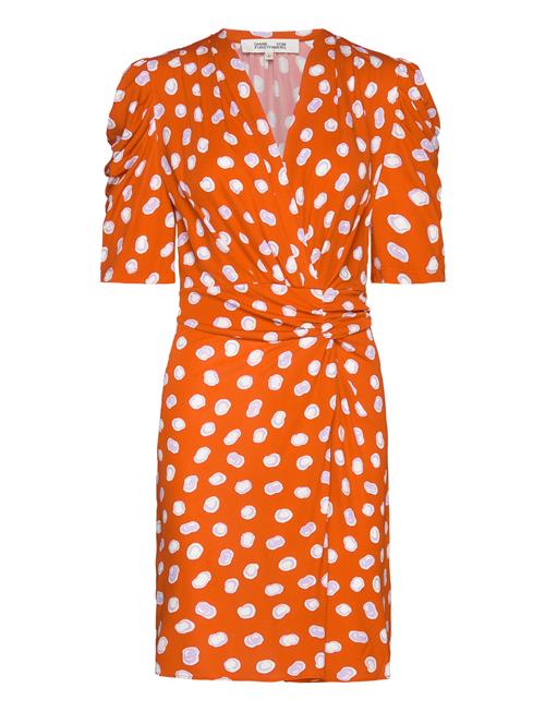 Diane von Furstenberg Dvf Duncan Dress Diane Von Furstenberg Orange