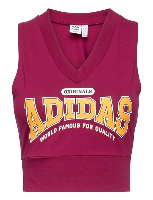 Adidas Originals Class Of 72 Crop Vest Adidas Originals Pink