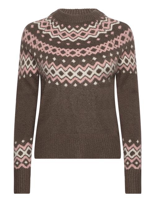 Se FREE/QUENT Fqmerla-Pullover FREE/QUENT Brown ved Booztlet