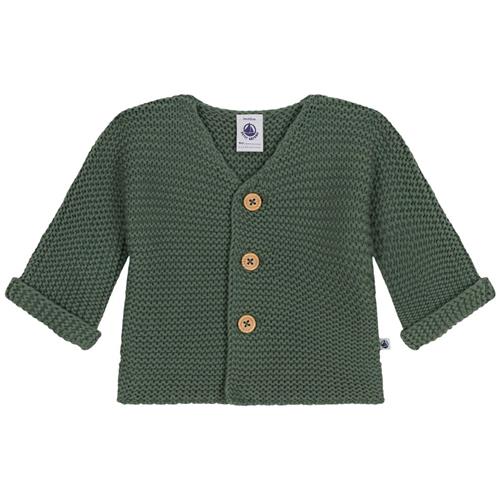 Petit Bateau Cardigan Grøn | Grønn | 18 months