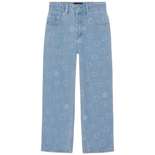 Se Molo Aiden Jeans Happiness Light | Blå | 164 cm ved Babyshop