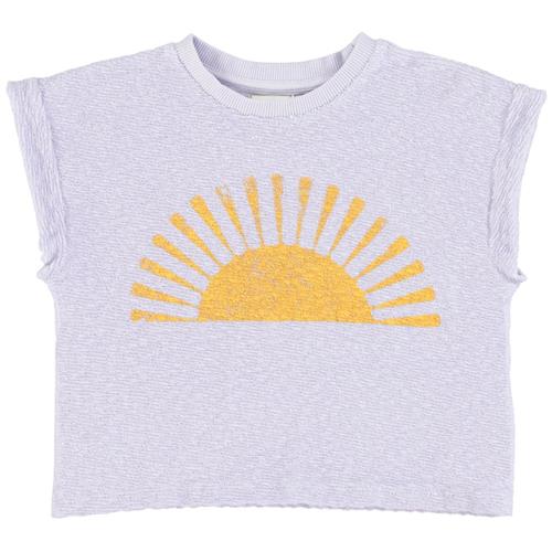 Se Piupiuchick T-shirt Med Tryk Lavendel | Lilla | 4 years ved Babyshop