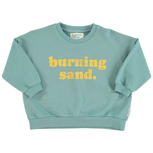 Se Piupiuchick Sweatshirt Med Tryk Grøn | Grønn | 4 years ved Babyshop