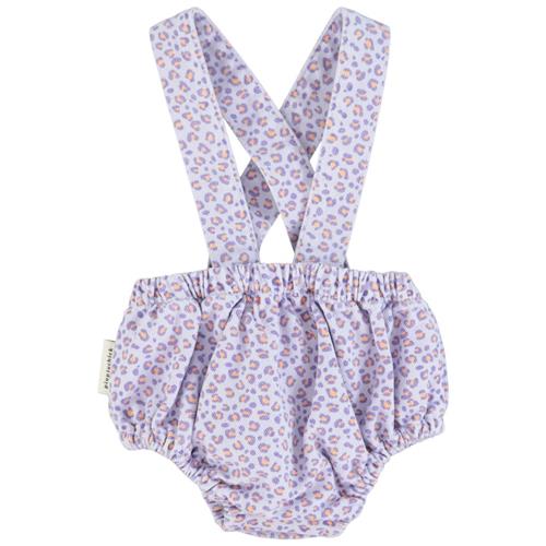 Se Piupiuchick Leopardmønstrete Mamelukker Med Seler Lavendel | Lilla | 6 months ved Babyshop