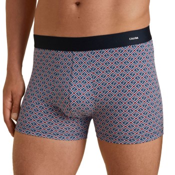 Calida Cotton Code Design Boxer Blå Mønster bomuld Small Herre