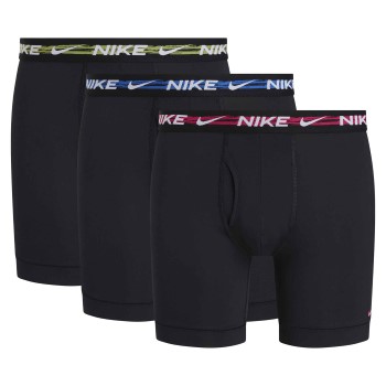 Nike 3P Dri-Fit Ultra Stretch Micro Boxer Brief Flerfarvet-2 polyester X-Large Herre