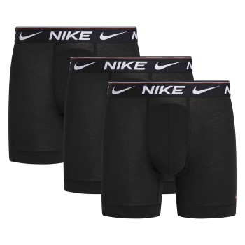 Nike 3P Ultra Comfort Boxer Brief Sort Medium Herre