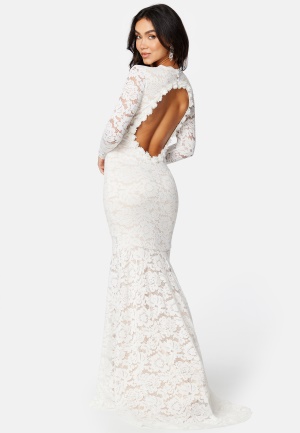 Bubbleroom Occasion Marjorie lace Wedding gown White 40