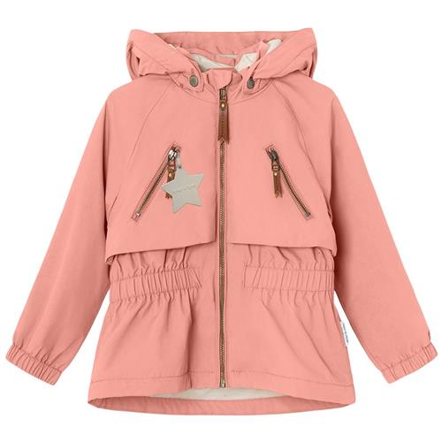 MINI A TURE Algea Fleece Foret Forårsjakke Rosette Rose | Lyserød | 4 years