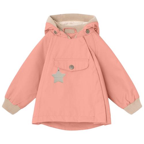 Se MINI A TURE Wai Forårsjakke Rosette Rose | Lyserød | 12 months ved Babyshop