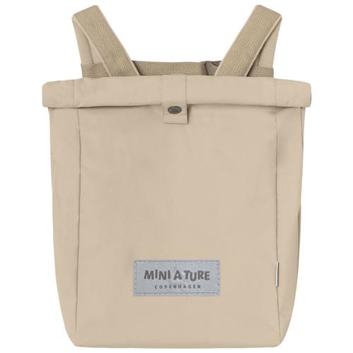 Se MINI A TURE Vandtæt Rygsæk Sesame | Beige | 0 ved Babyshop