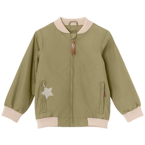 Se MINI A TURE Villum Bomberjakke Aloe Green | Grønn | 2 years ved Babyshop