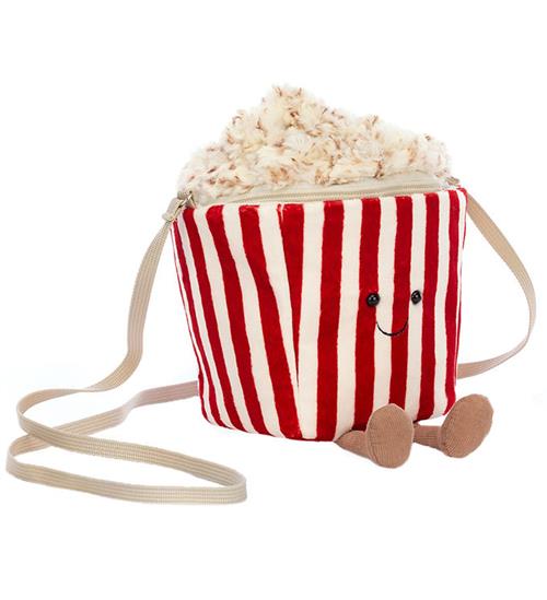 Jellycat Jellycat Taske - 19x12 cm - Underholdende Popcorntaske