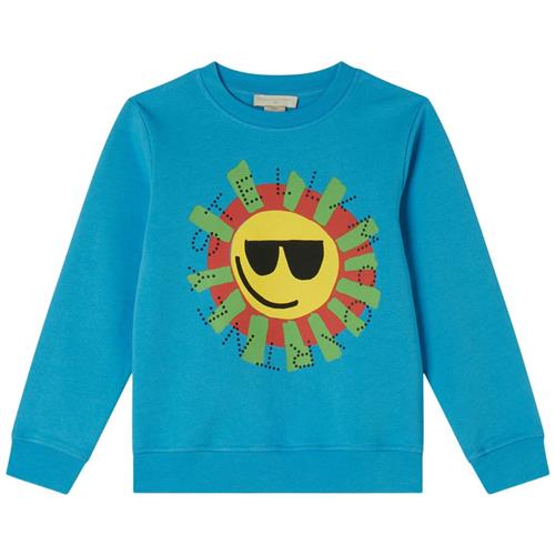 Stella McCartney Kids Sweatshirt Med Tryk Blå | Blå | 4 years