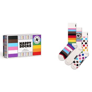 Happy socks Strømper 3P Mix Pride Gift Set Flerfarvet bomuld Str 41/46