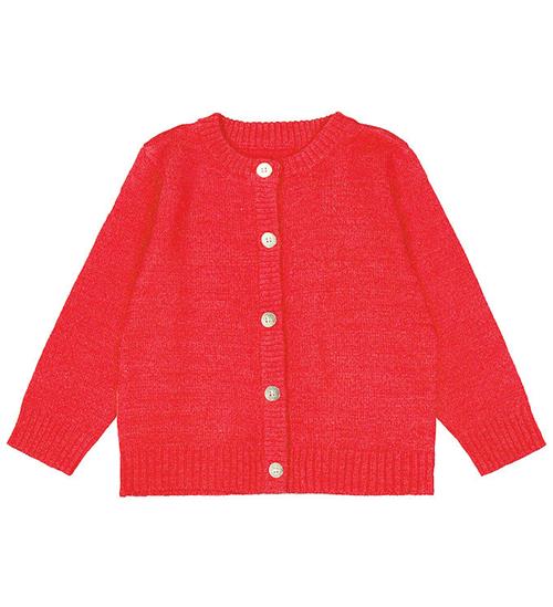 The New The New Siblings Cardigan - Strik - TnsKeve - Geranium m. Glimme