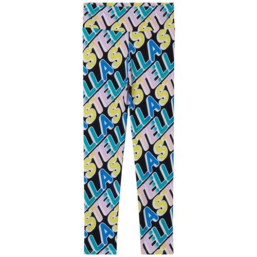 Stella McCartney Kids Logo Leggings Sort | Sort | 5 years