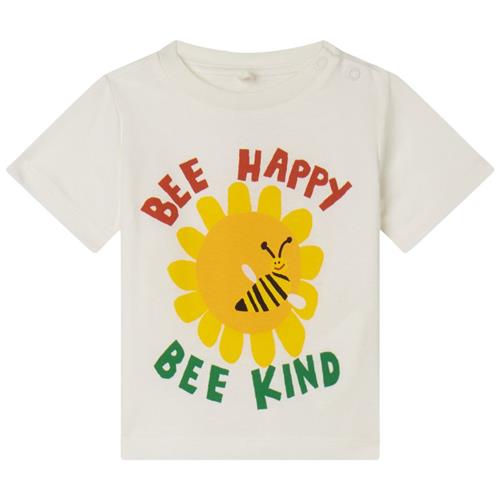 Se Stella McCartney Kids T-shirt Med Tryk Naturhvid | Hvid | 6 months ved Babyshop