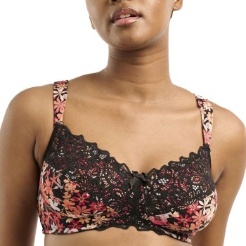 Sans Complexe Bh Ava Fantasie Post Surgical Bra Sort/Rosa bomuld C 85 Dame