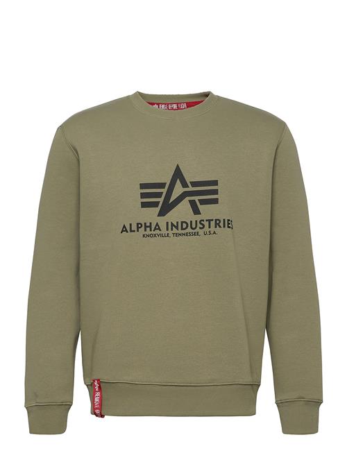 Se Alpha Industries Basic Sweater Alpha Industries Green ved Booztlet