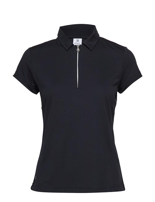 Se Daily Sports Macy Cap/S Polo Shirt Daily Sports Navy ved Booztlet