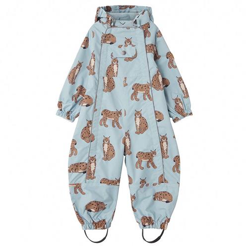 Se Kuling Milano Mønstret Skaloverall Blue Kleo | Blå | 92 cm ved Babyshop