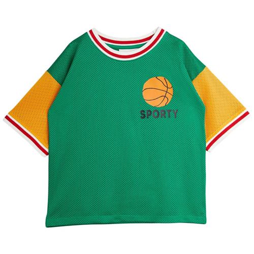 Mini Rodini Basket T-Shirt Grøn | Grønn | 92/98 cm