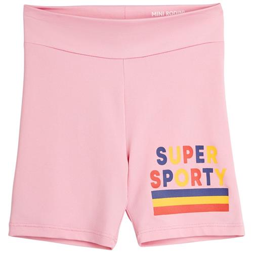 Mini Rodini Super Sporty Cykelshorts Lyserød | Lyserød | 128/134 cm