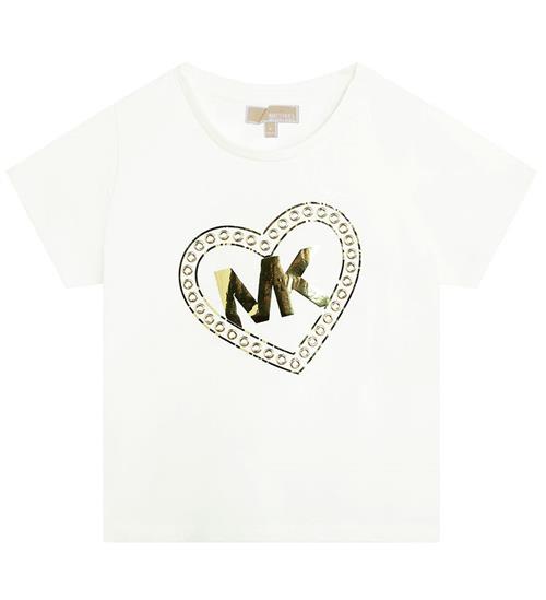 Michael Kors Michael Kors T-shirt - Hvid m. Guld