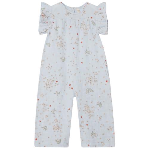 garbo&friends Mønstret Jumpsuit Isla | Blå | 98/104 cm