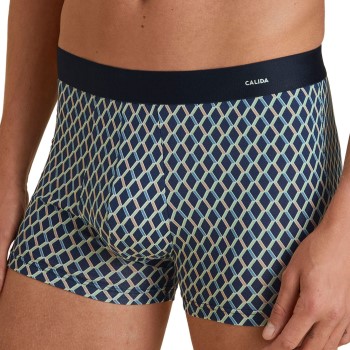 Calida Cotton Code Design New Boxer Marine Ternet bomuld Medium Herre