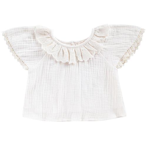 Louise Misha Antoinette Bluse Til Baby Hvid | Hvid | 24 months