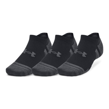 Under Armour Strømper 3P Performance Tech Low Socks Sort polyester Large