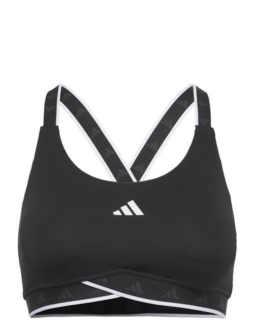 Se adidas Performance Powerimpact Training Medium-Support Techfit Bra Adidas Performance Black ved Booztlet