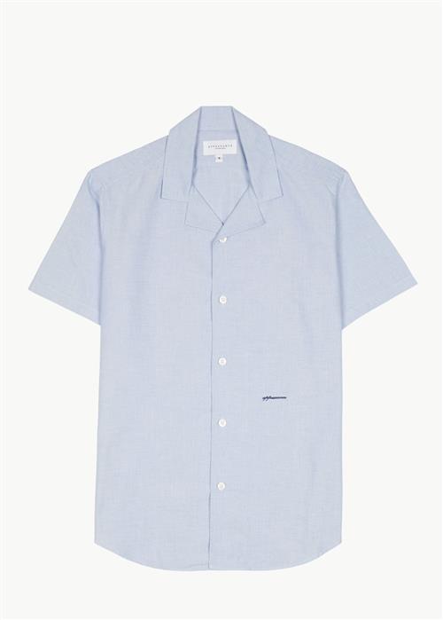 Appearance Camp Collar Shirt, Light Blue - Str: XL