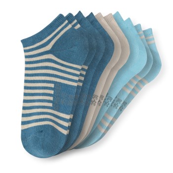 Schiesser Strømper 5P Women Sneaker Socks Flerfarvet Str 39/42 Dame