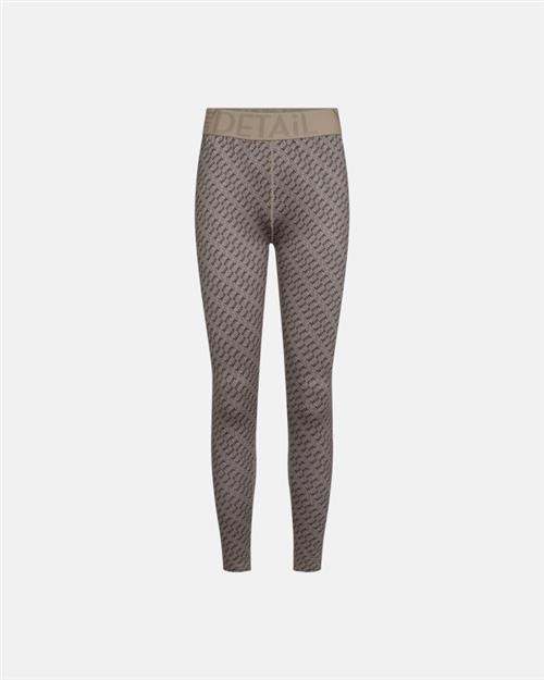 Leggings "Logo" | Polyester | Beige