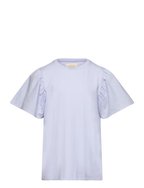 Creamie T-Shirt Ss Woven Creamie Blue