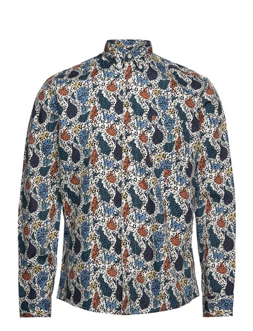 Aop Plain Shirt L/S Lindbergh Patterned