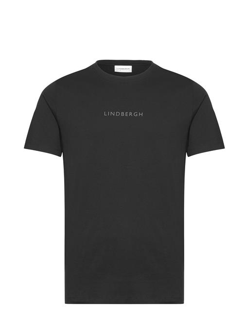 Se Lindbergh Lindbergh Print Tee S/S Lindbergh Black ved Booztlet