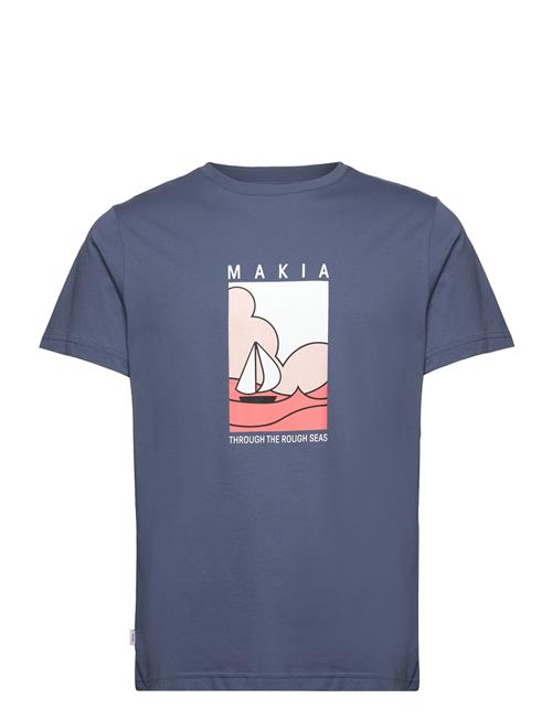 Makia Sailaway T-Shirt Makia Blue