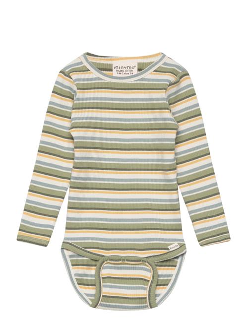 Body Ls Y/D Rib Minymo Green