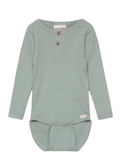 Minymo Body Ls Rib Minymo Green