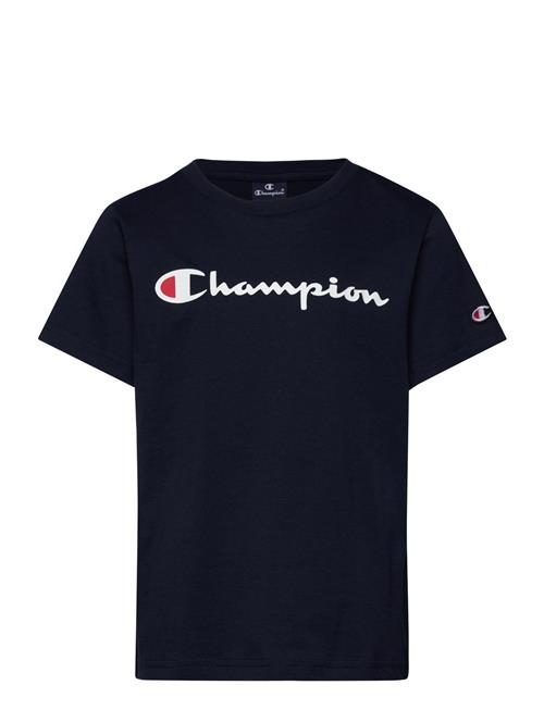 Champion Crewneck T-Shirt Champion Navy