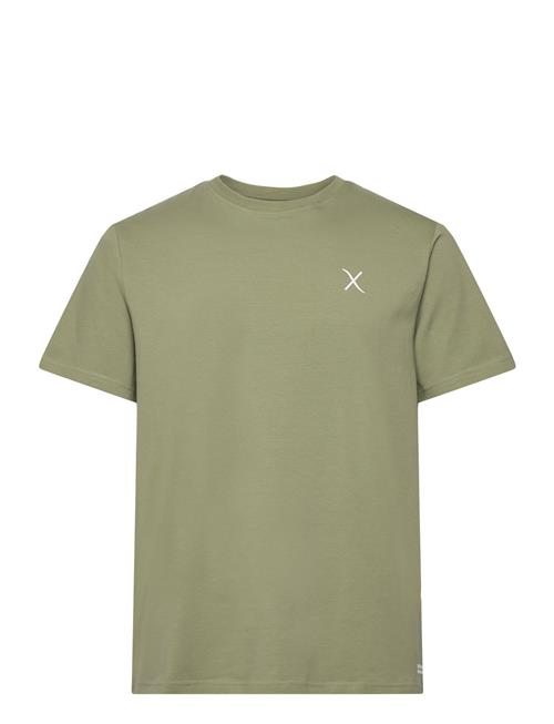 Clean Cut Copenhagen Cross Logo Organic Tee Clean Cut Copenhagen Green