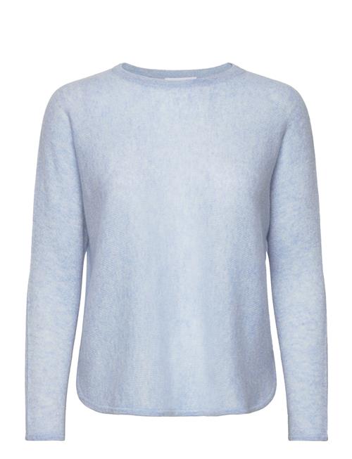 Davida Cashmere Curved Sweater Loose Tension Davida Cashmere Blue